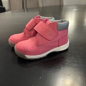 Timberland Kids Boots in Pink and Gray